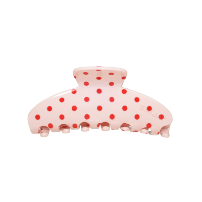 Великий Крабик для Волосся "Blush Polka Dot" Emi Jay Big Effing Clip In Blush Polka Dot